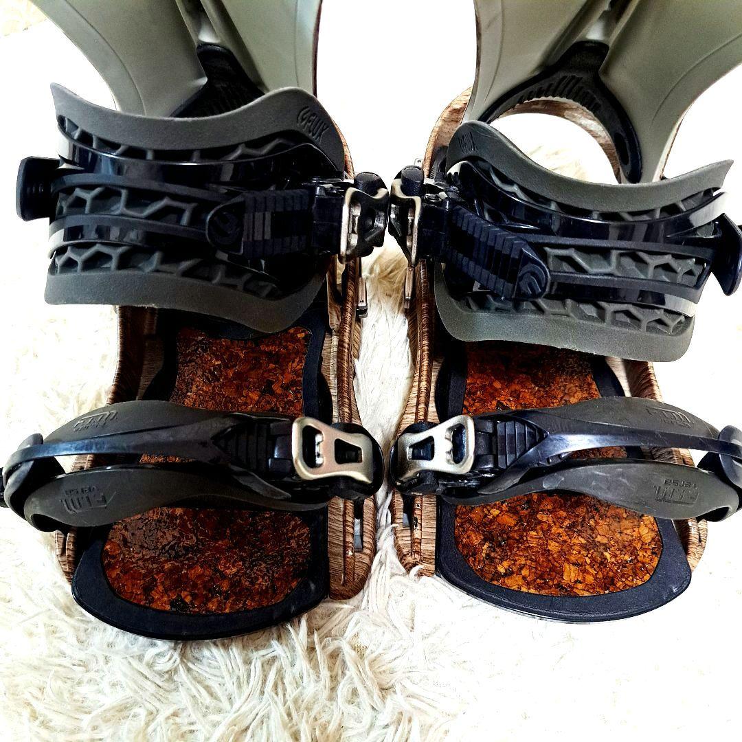 FLUX ビンディング Mサイズ 木目調 [美品] 限定カラー - メルカリ