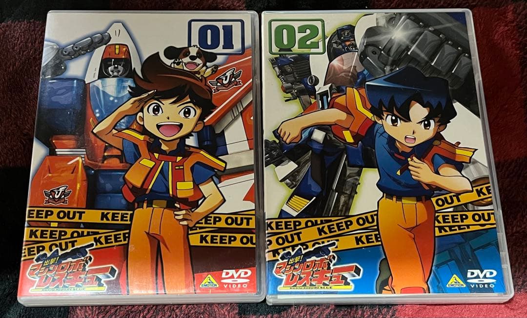 マシンロボレスキュー DVD 01, 02 セット - メルカリ