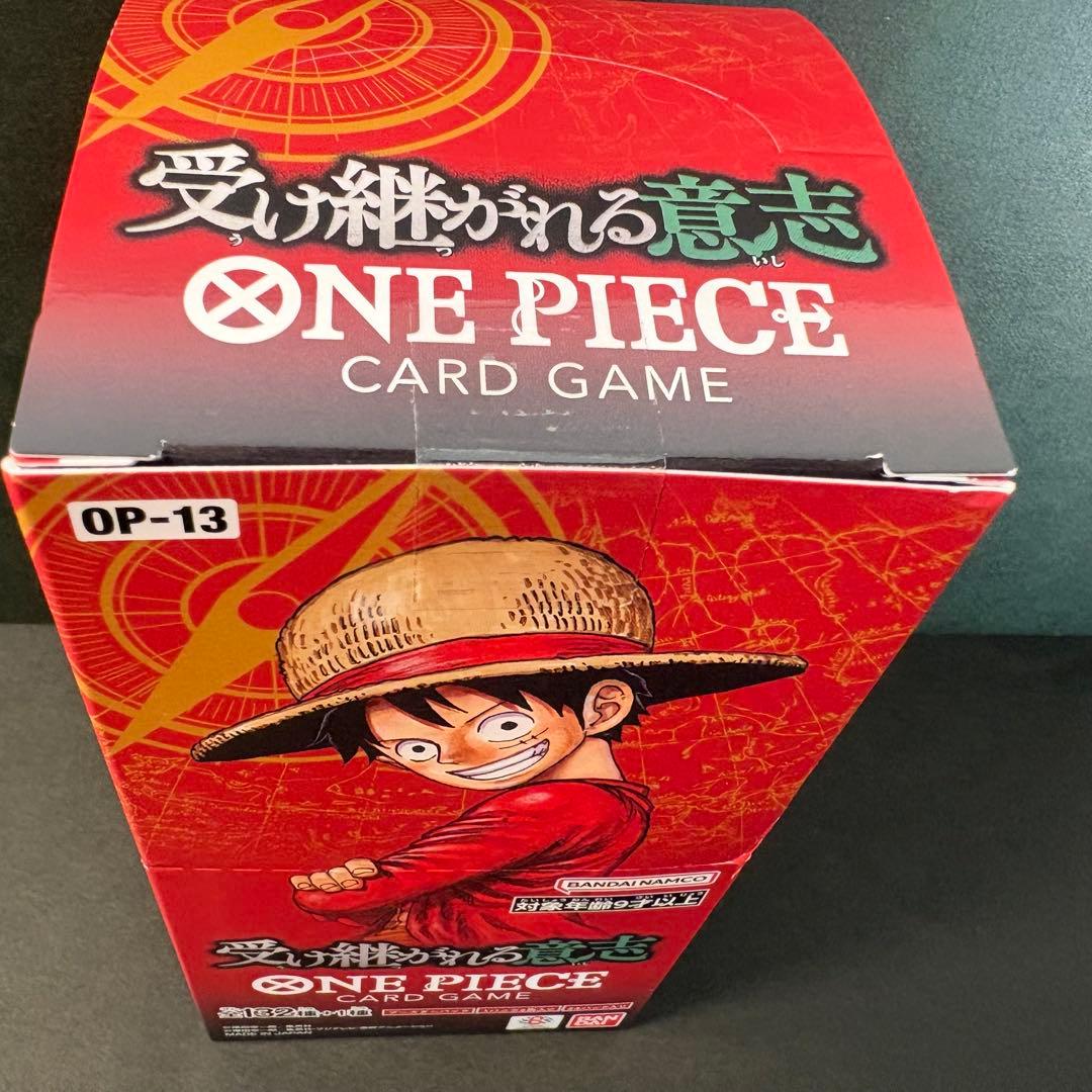 テープ付き ワンピースカード 受け継がれる意志1BOX - メルカリ