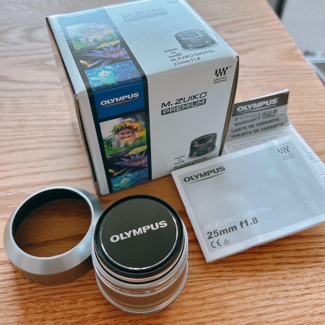 【フィルター付】OLYMPUS 単焦点レンズ M.ZUIKO 25mm F1.8 Olympus M.Zuiko Digital 25mm f/1.8 Lens – Reef Photo & Video