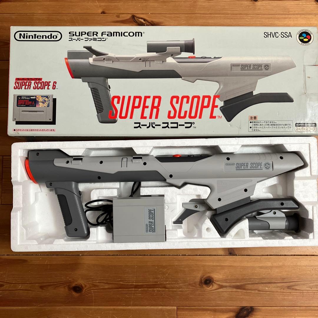 Nintendo SUPER SCOPE スーパースコープ動作未確認 - メルカリ