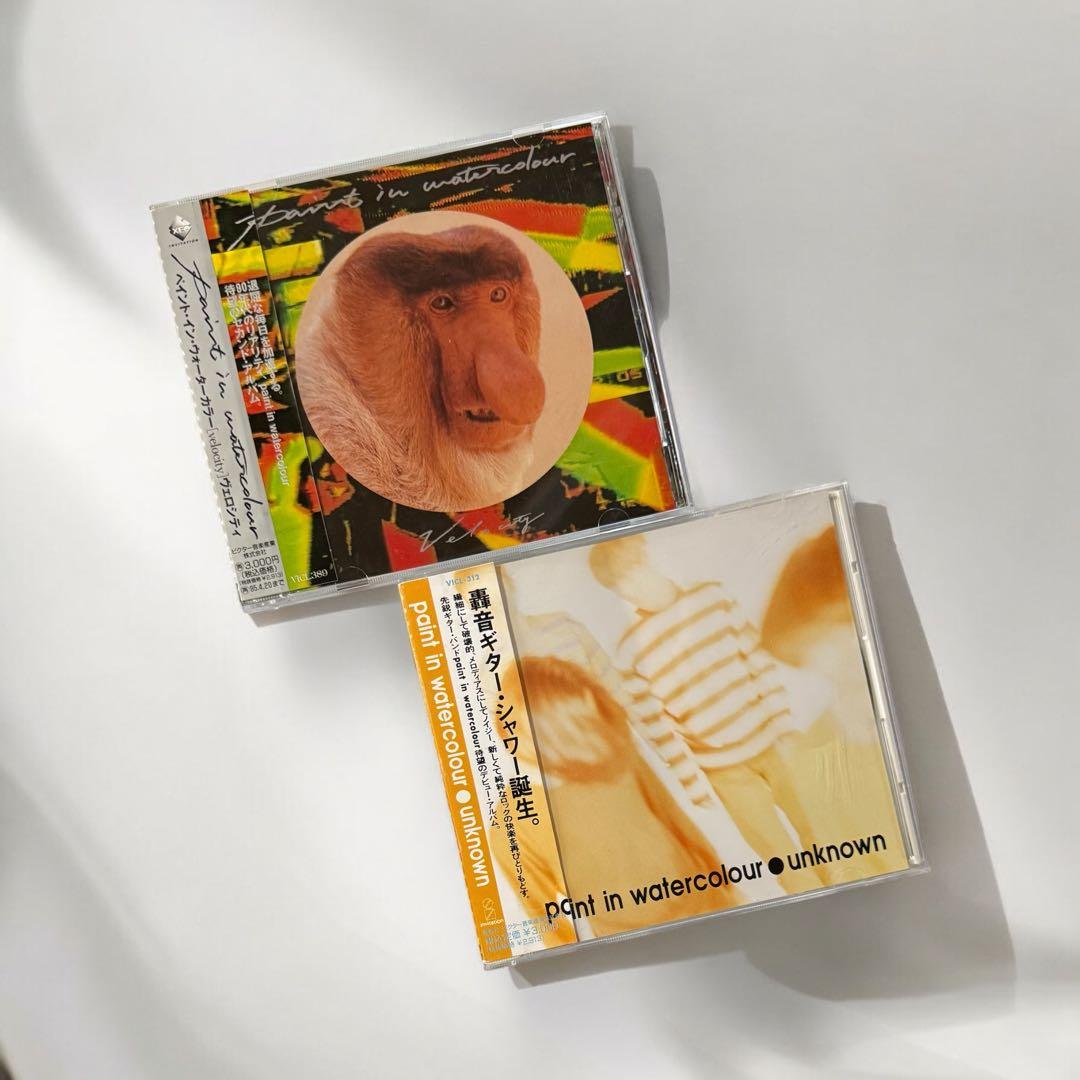 日本初シューゲイザーバンドPaint in WatercolourCD3枚セット 日本初のシューゲイザーバンド”paint in watercolour、32年ぶり新作