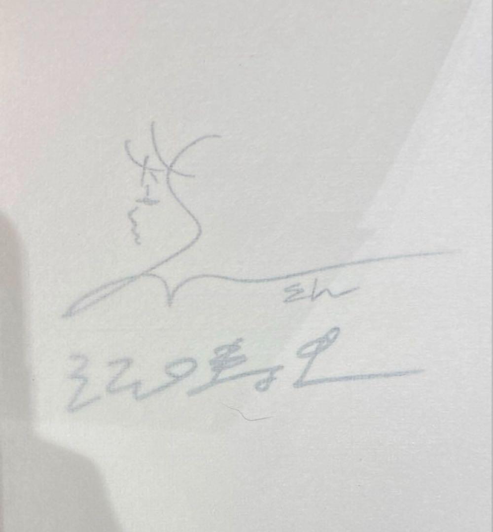 江口寿史 街角彼女 ポストカードブック 直筆イラスト入りサイン本