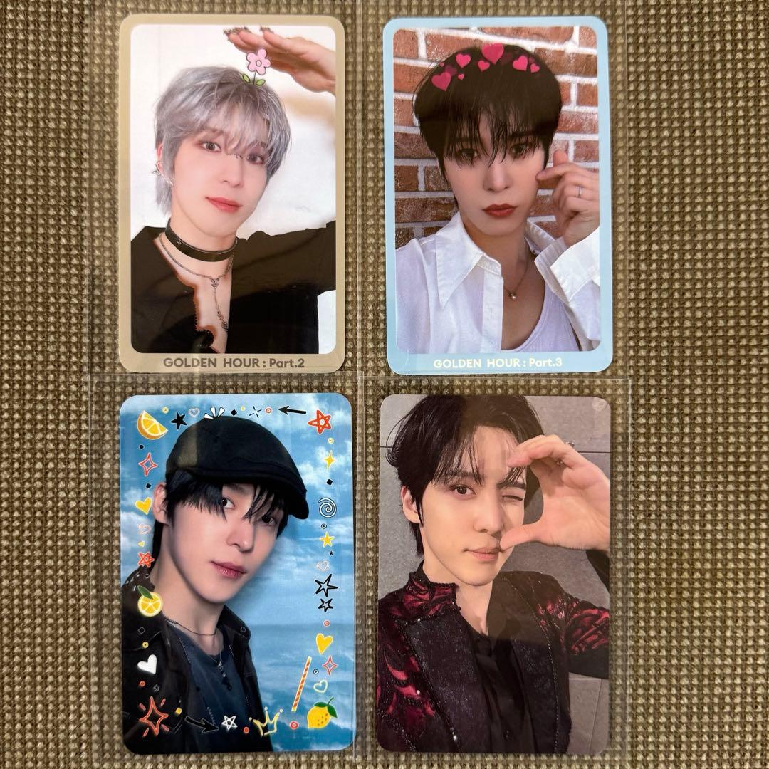 ATEEZ YUNHO ユノ ユンホ トレカ セット レア ATEEZ GOLDEN HOUR: Part.4 トレカ ユノ ver.Z - メルカリ