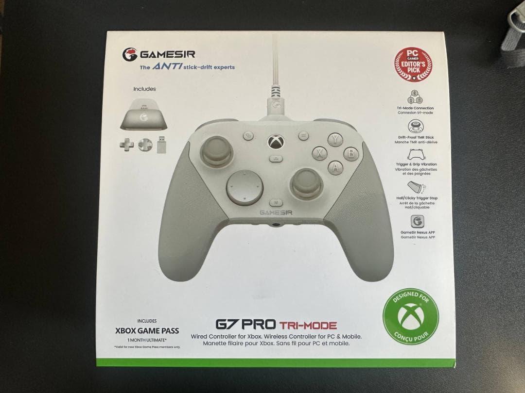 ほぼ未使用・美品】GameSir G7 Pro コントローラー 動作確認済み