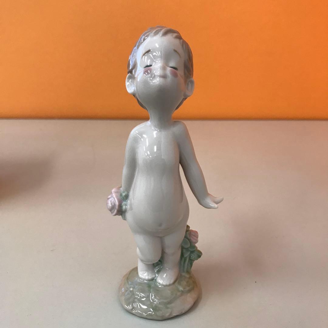 ② リヤドロ社 NAO タカシマヤオリジナル ローズちゃん 陶器 置物