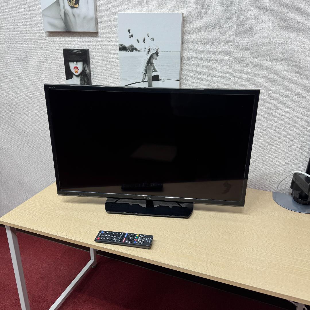 東京23区送料無料 美品シャープ液晶テレビ 2020年製32型 洗浄/除菌済み