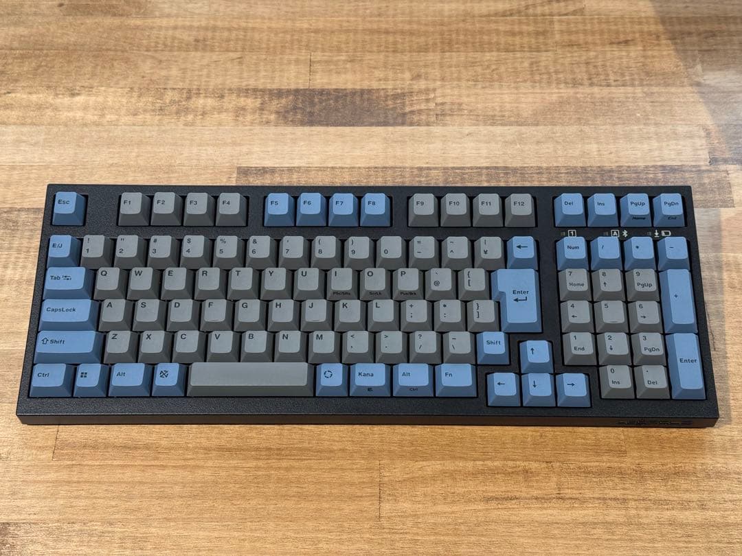 LEOPOLD FC980MBT 静音赤軸（かななし） メカニカルキーボード FC980MBT GRAYBLUE 日本語JIS配列（かななし） – LEOPOLDキーボード