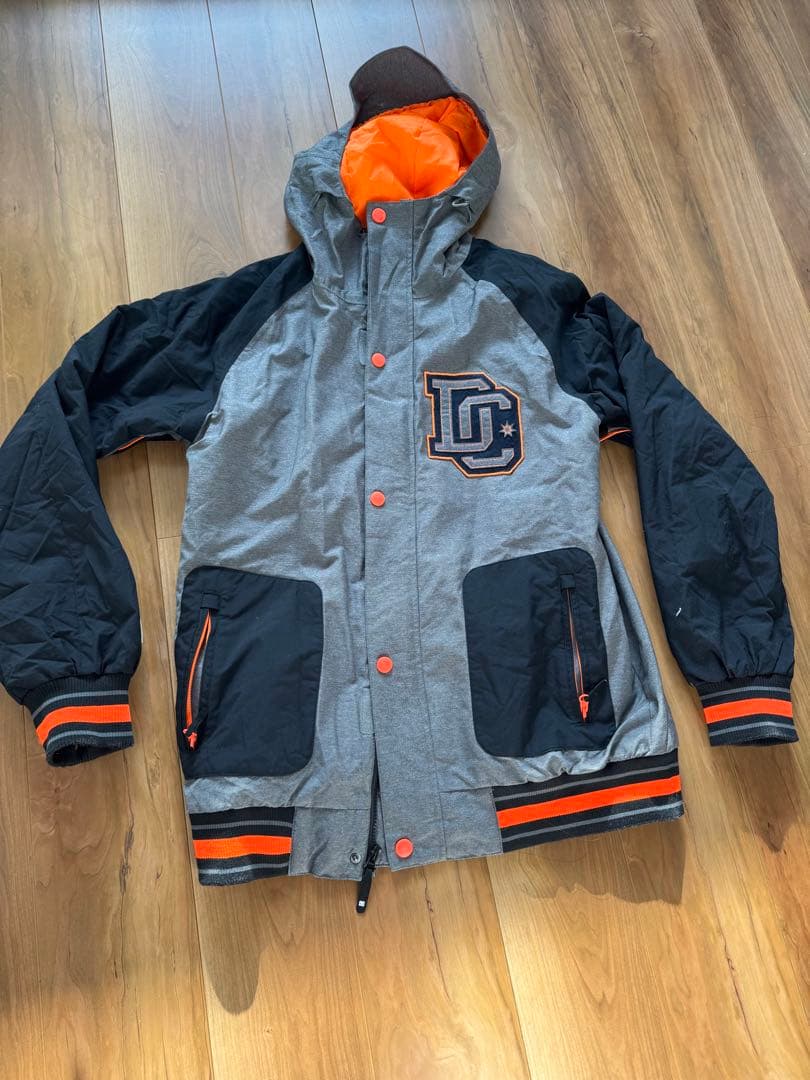 DC フード付きジャケット Sサイズ 10K防水 25-26 DC/ディーシー DC WIDE 10K jacket メンズ レディース 防水