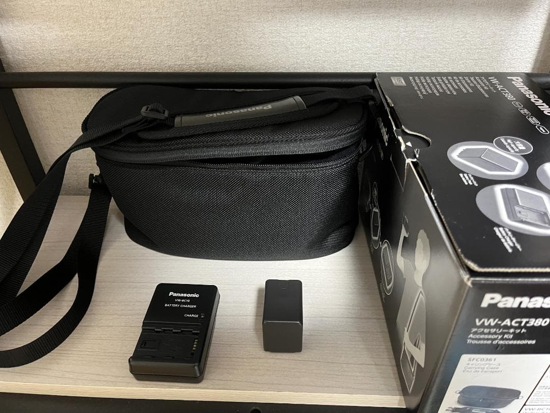 【美品】パナソニック アクセサリーキット VW-ACT380-K 概要 アクセサリーキット VW-ACT380-K | 消耗品・別売品 | Panasonic