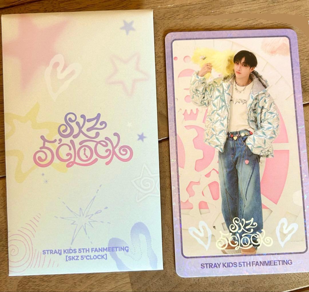 バンチャン Stray Kids スキズ ペンミ 5'CLOCKスペシャルトレカ - メルカリ