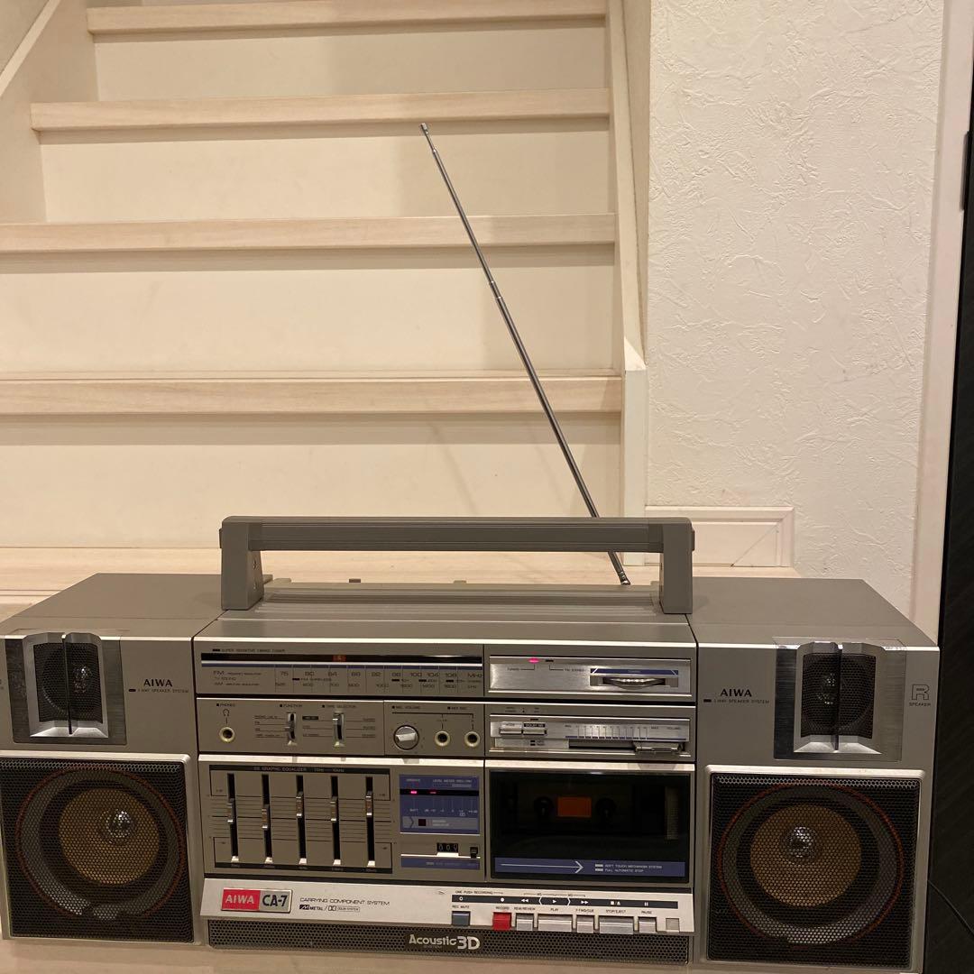 ジャンク品AIWA CARRYING COMPONENT SYSTEM CA-7 - メルカリ