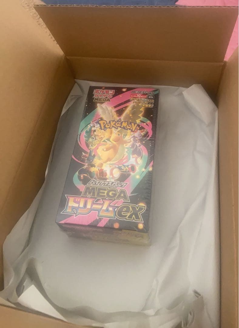 ★新品未開封★ハイクラスパック MEGAドリームex 1BOX シュリンク付き Amazon.co.jp: ポケモンカードゲーム MEGA ハイクラスパック MEGA