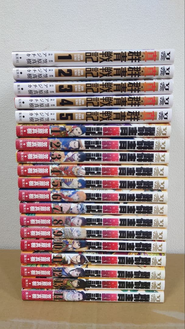 群青戦記 1〜14巻＋真・群青戦記 全5巻 - メルカリ