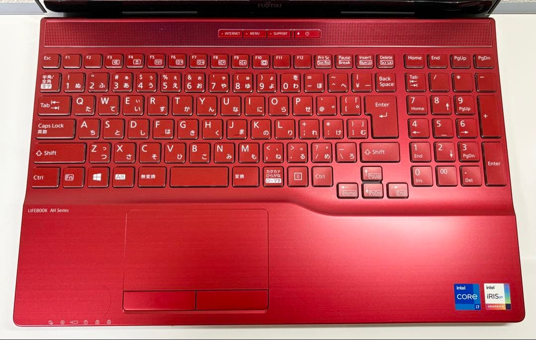 富士通 FMVA53F3R Core i7/8GB/SSD512G/中古美品 - メルカリ