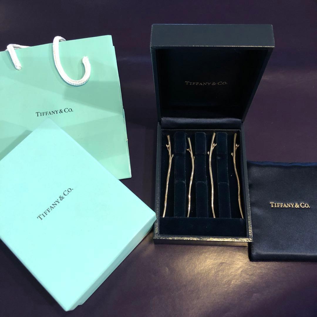 箱付 ティファニー ブランチトゥース フルーツピック 爪楊枝 銀食器