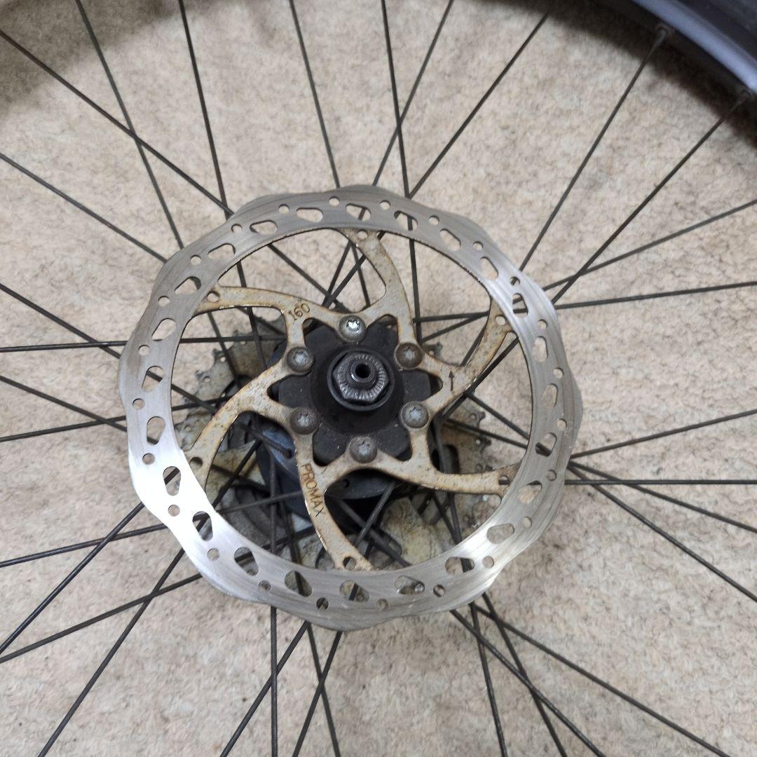 MTB 26インチホイールセット SUNRIMS BLACKEYE