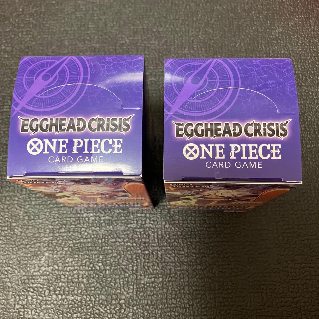 ワンピースカード エッグヘッドクライシス テープカット 2BOX - メルカリ