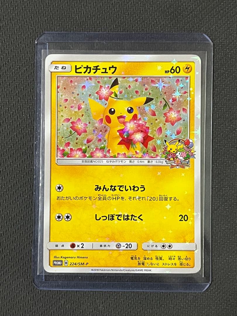 ポケモンカード　ピカチュウ　224/SM-P Amazon.co.jp: ポケモンカードゲーム/PK-SM-P-224 ピカチュウ : ホビー