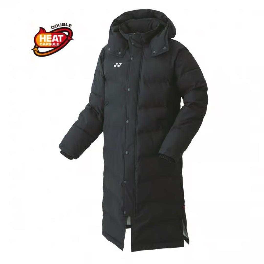 【新品未使用】YONEX ベンチコート Mサイズ ブラック YONEX（ヨネックス） テニス ベンチコート メンズ レディース 90054