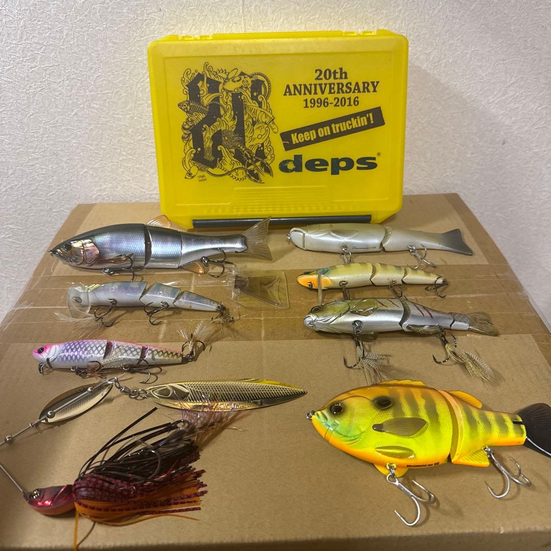 ビックベイトルアーセット Amazon.co.jp: ルナリ ビッグベイト リップレス ルアー スイムベイト