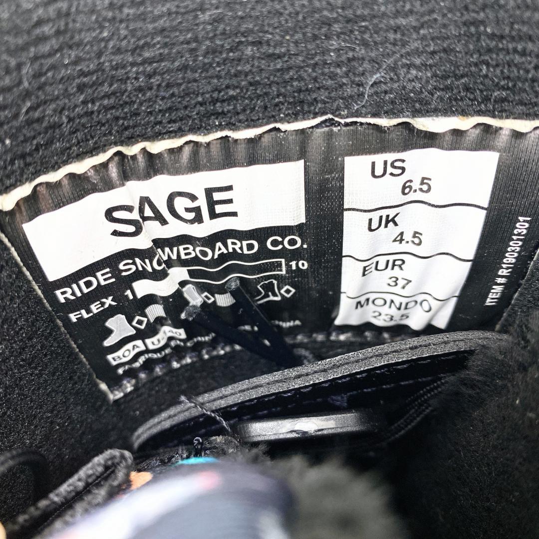 RIDE SAGE ライド レディース スノーボード ブーツ 23.5cm