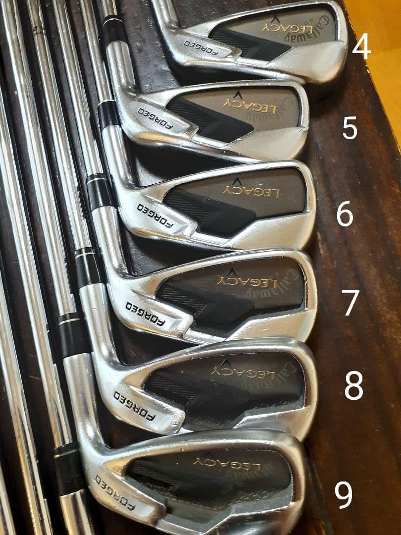 キャロウェイ 2008レガシィアイアン9本セット 4～SW - メルカリ