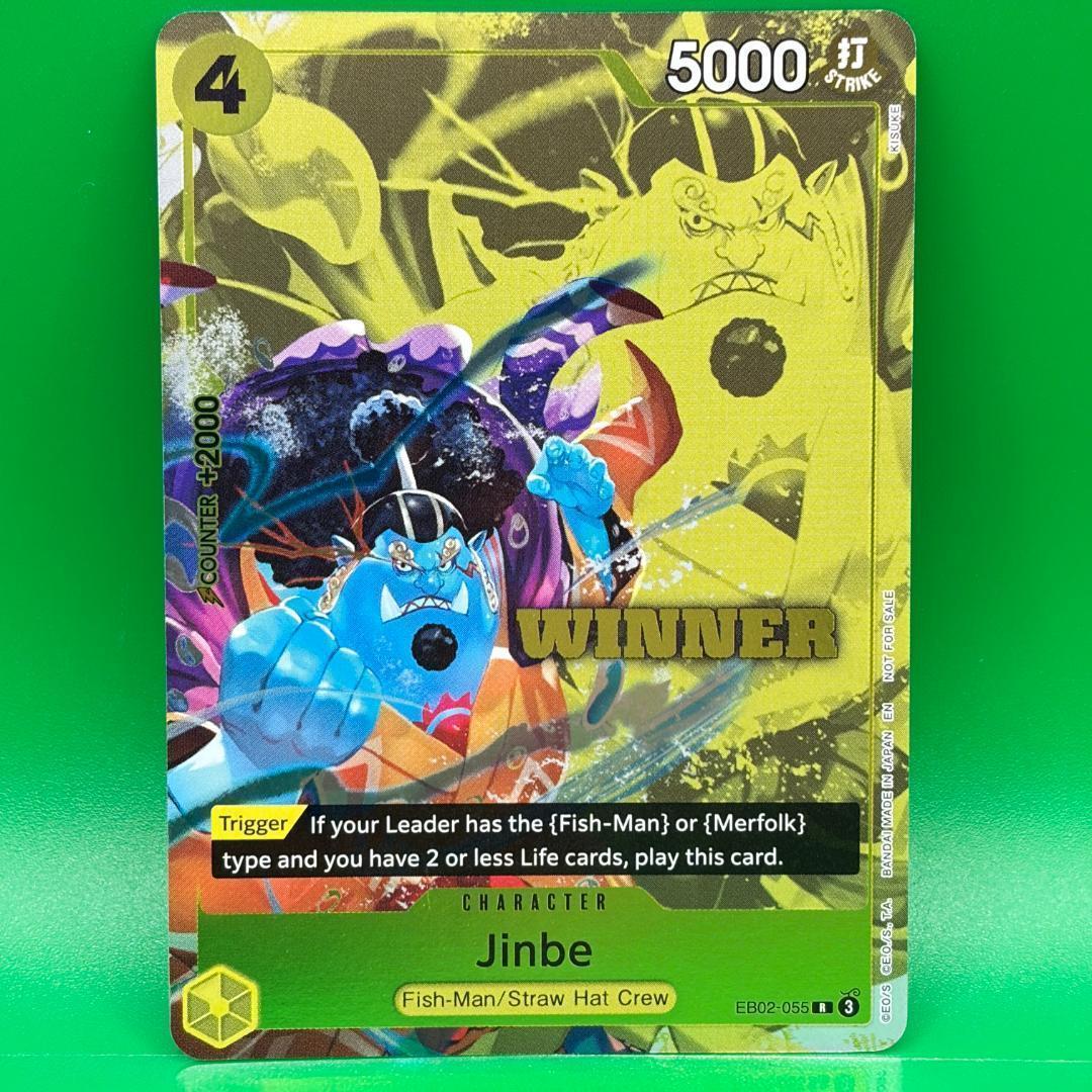 ワンピース 英語 ジンベエ プロモ WINNER 海外 - メルカリ