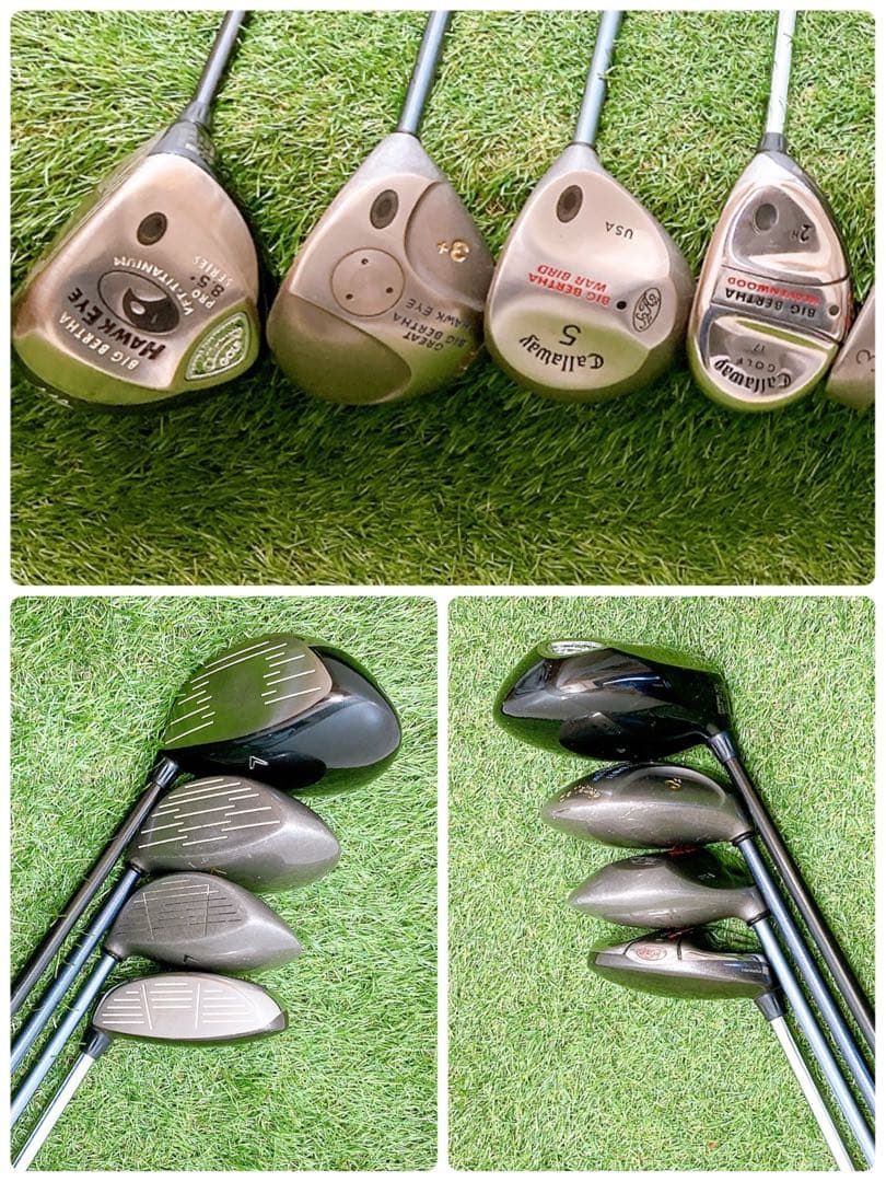 N5.キャロウェイ 初心者オススメ メンズセット ゴルフクラブ 14本 右利き