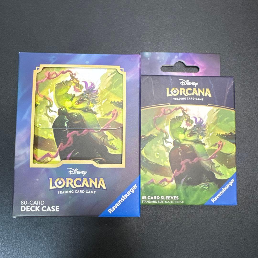 Disney ロルカナ アースラ デッキケースとスリーブセット - メルカリ