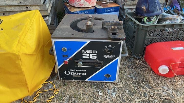 BAR BENDER （OGURA） Japanese Used Others Construction Machines OGURA MB-25 TOKU WORLD