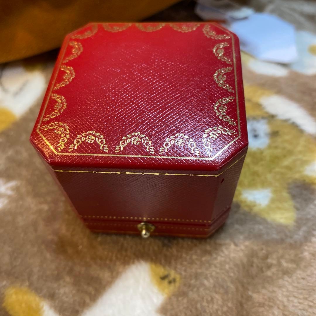 Cartier 赤い八角形ボックス C 4210 ビンテージ リングケース - メルカリ