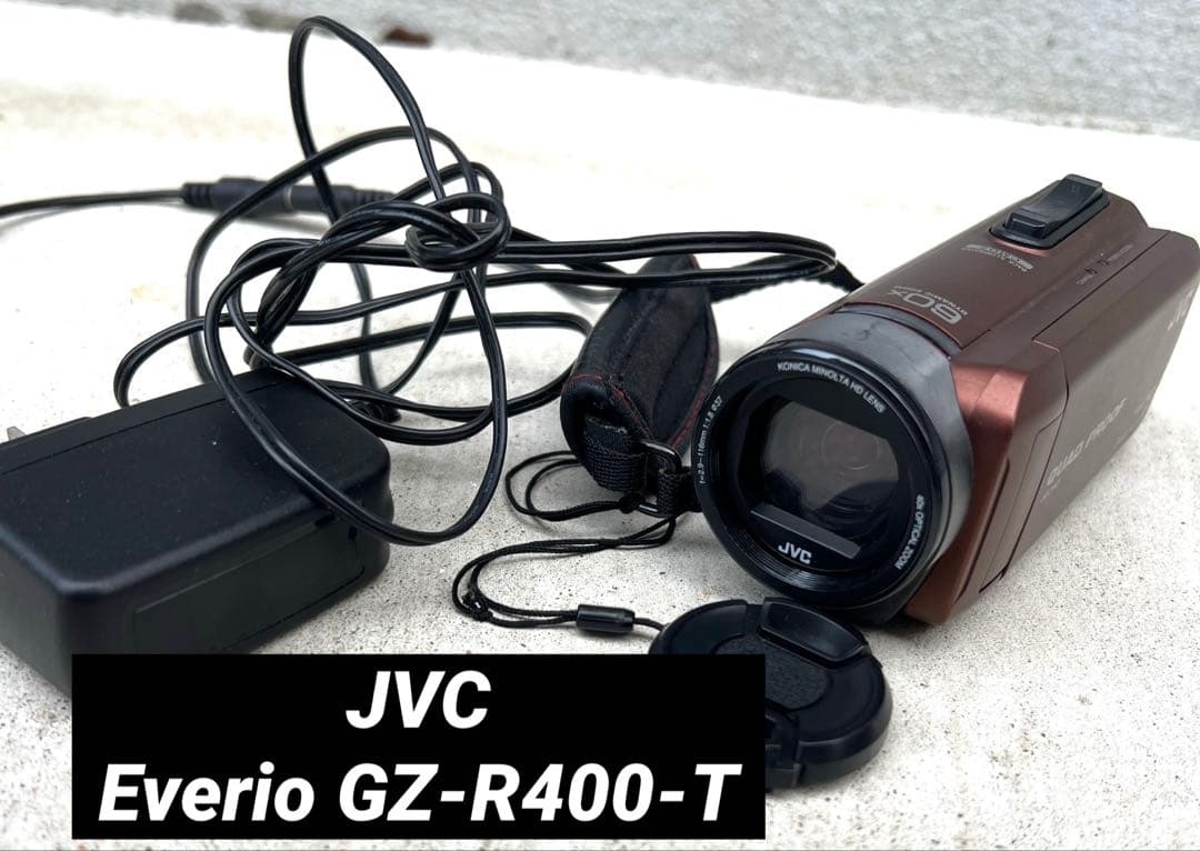 JVC Everio GZ-R400-T ビデオカメラ Amazon | JVC ビデオカメラ Everio R 防水5m 防塵仕様 耐低温 耐衝撃