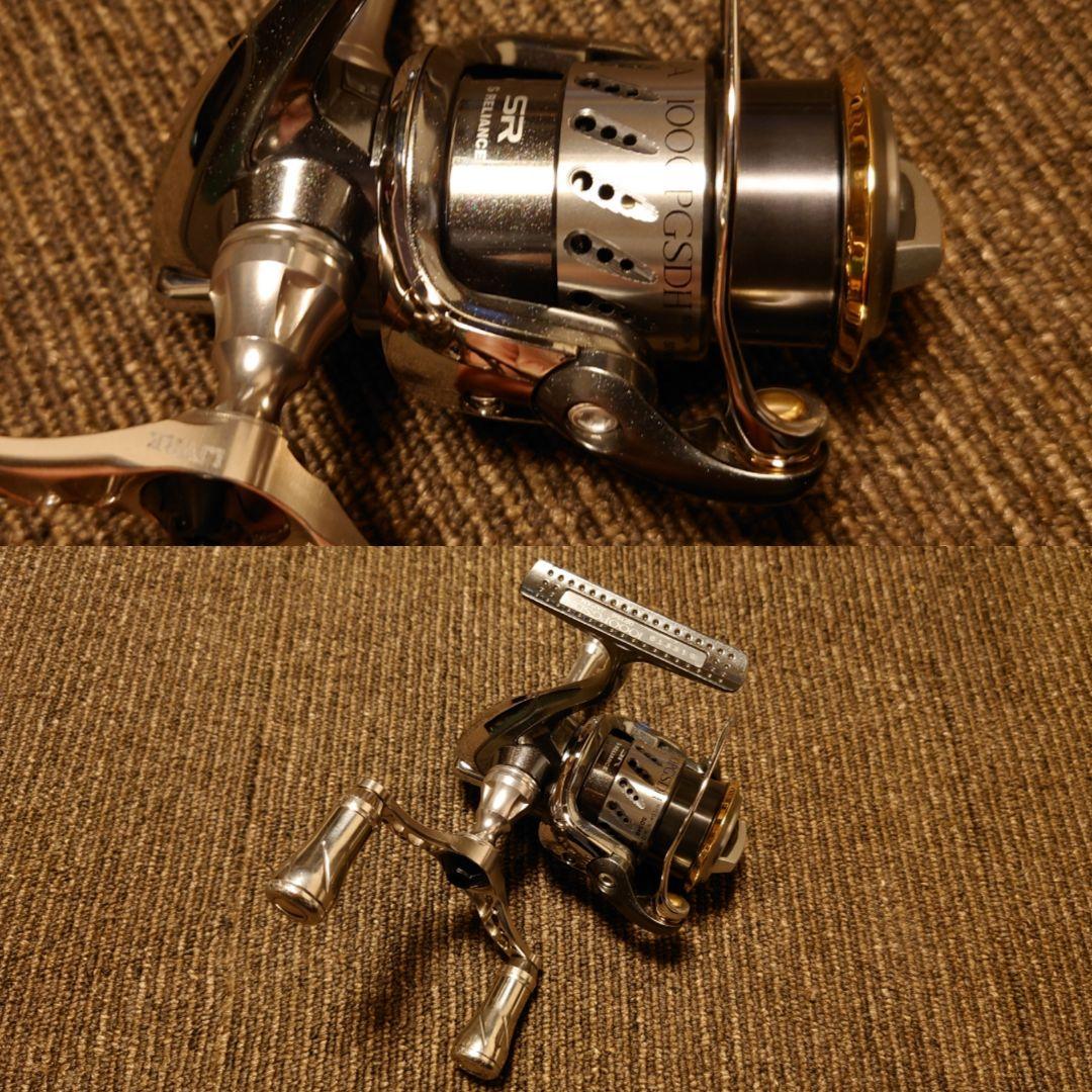 希少美品シマノ07ステラ1000PGSDHリブレ ウイング 夢屋 リールスタンド 希少美品シマノ07ステラ1000PGSDHリブレ ウイング 夢屋 リールスタンド