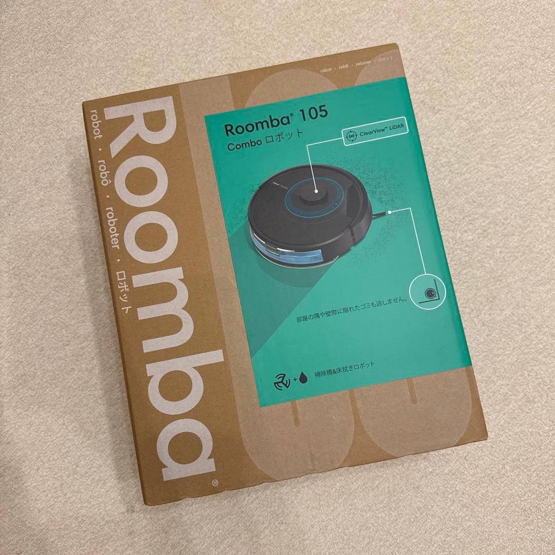 ルンバ105 Comboロボット　掃除機&床拭きロボット ロボット掃除機「ルンバ」 Max705Comboロボット+ AutoWash 充電
