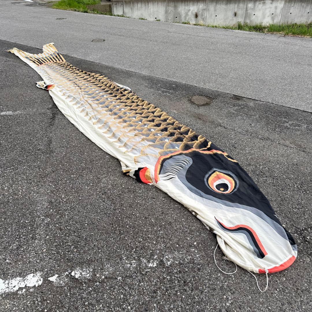 ‪☆鯉のぼり 黒‪☆約7m 金色 楽天市場】こいのぼり キング印 鯉のぼり 庭園用 5m6点 ナイロン鯉 金