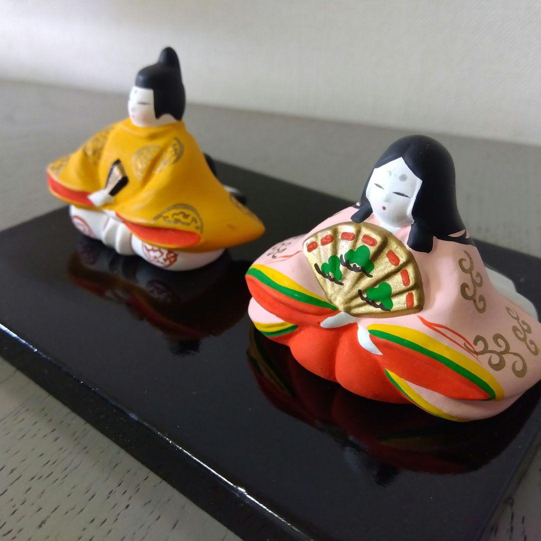京陶人形 おひな様 お雛様 お内裏様 雛人形 ひな祭り - メルカリ
