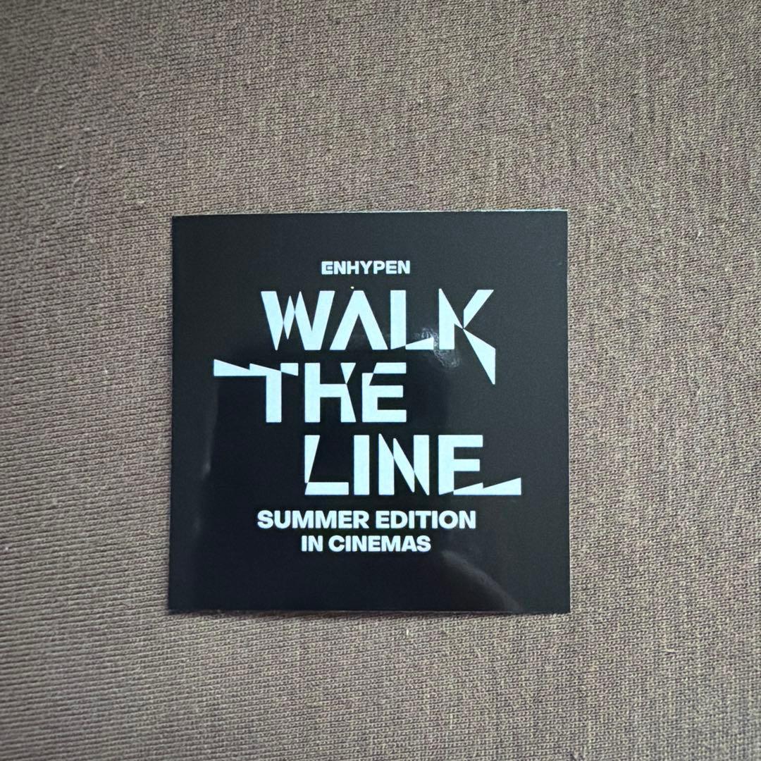 ENHYPEN WALK THE LINE ムビチケ 特典 ステッカー ジェイク - メルカリ