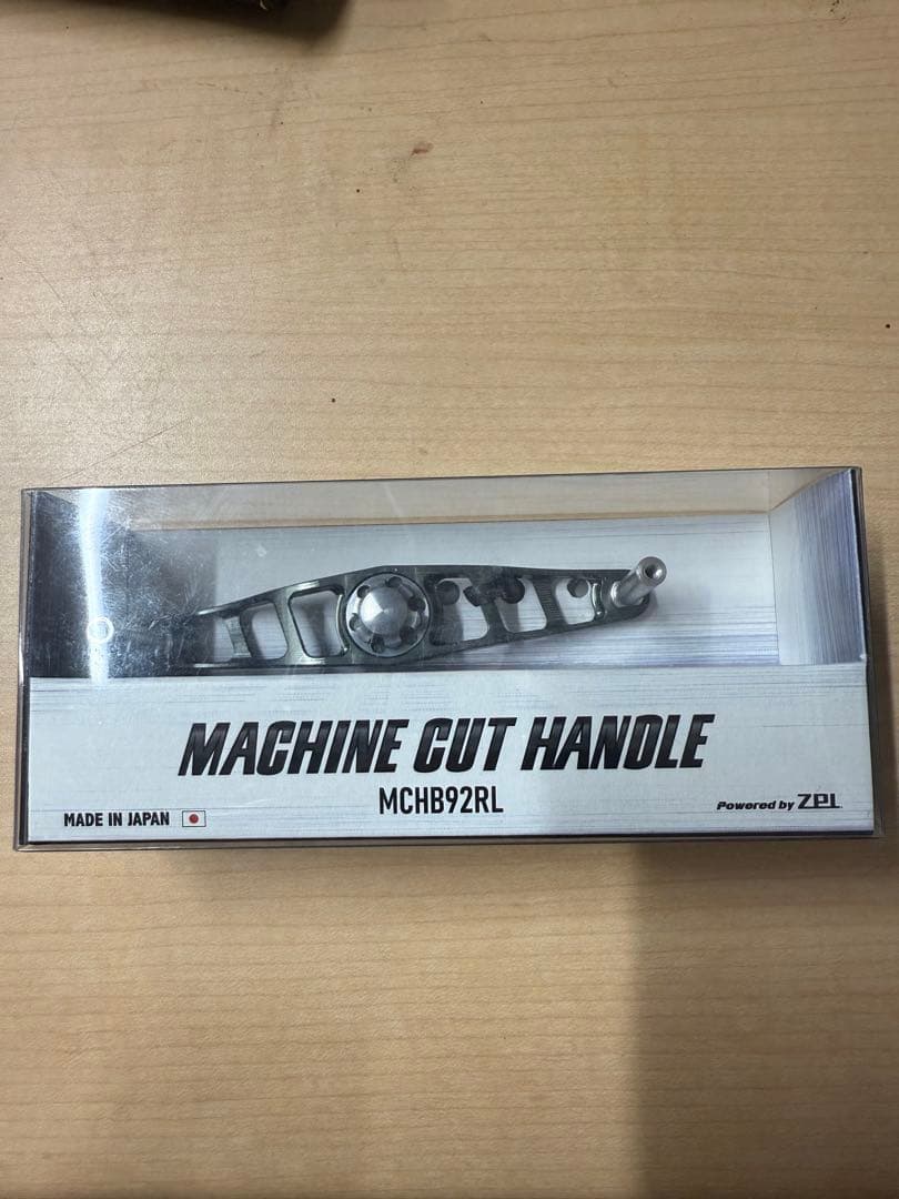 ZPI ゼロス　マシンカットハンドル　左ハンドル アブガルシア用 ダイワ ZPI ZPI/ジーピーアイ ZELOS MACHINE CUT HANDLE/ゼロス マシンカット