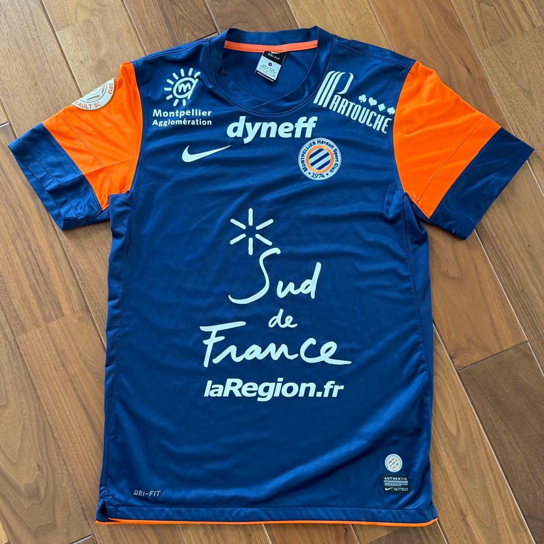 NIKE モンペリエ 2012-13 ユニフォーム S フランス リーグアン - メルカリ