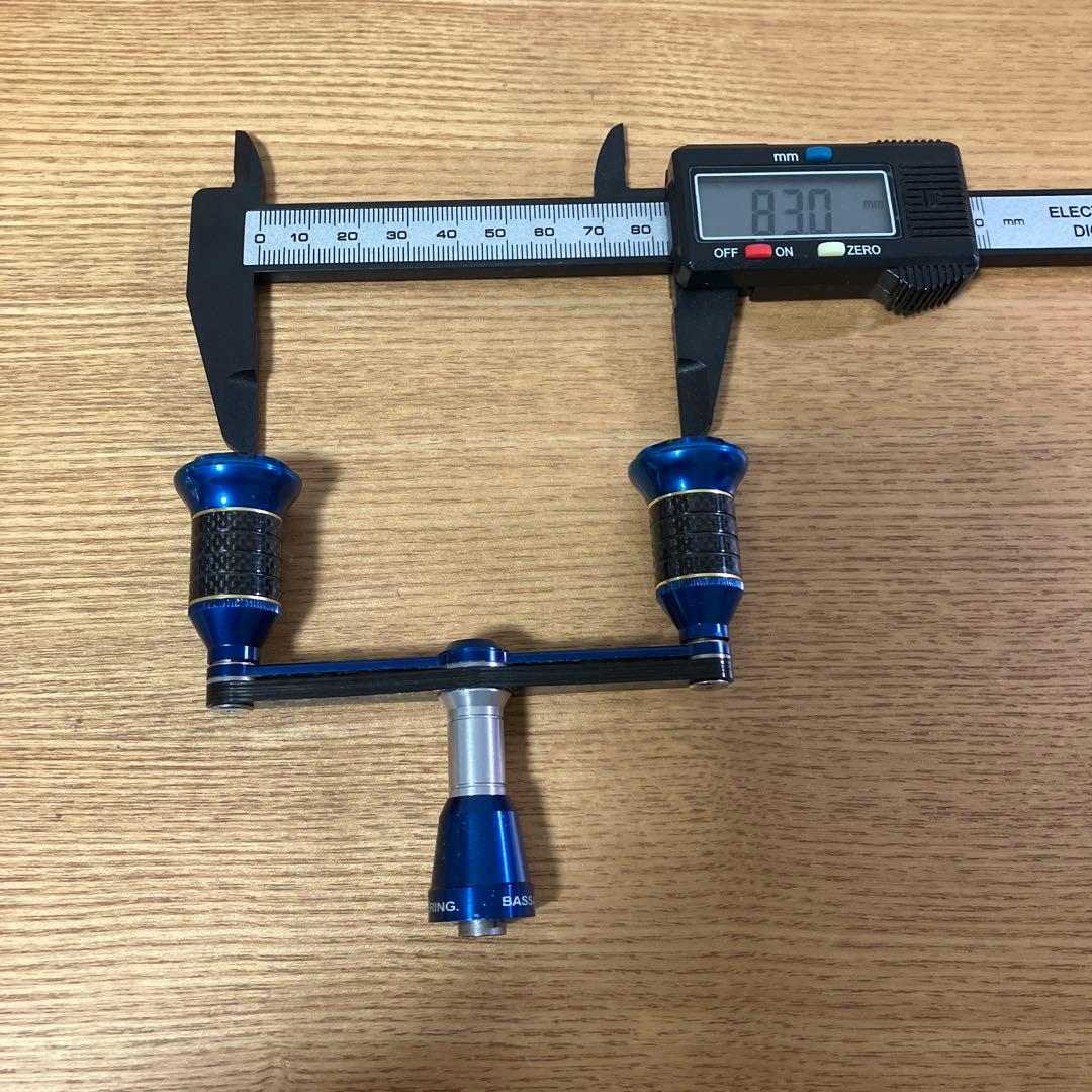 廃盤レア 美品 バサート ダイワ用 ダブルハンドル リールキャップ