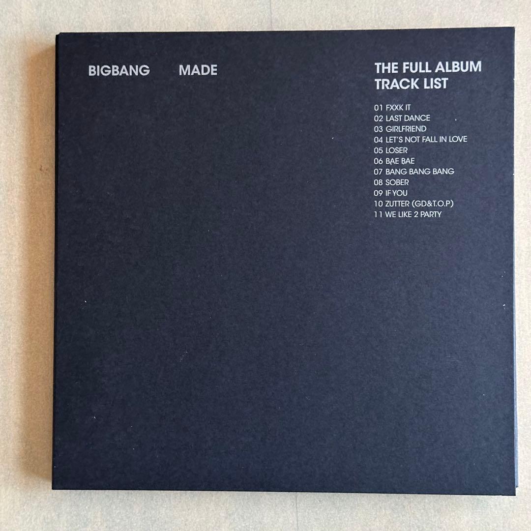CD BIGBANG G-DRAGON盤 MADE THE FULL ALUBM