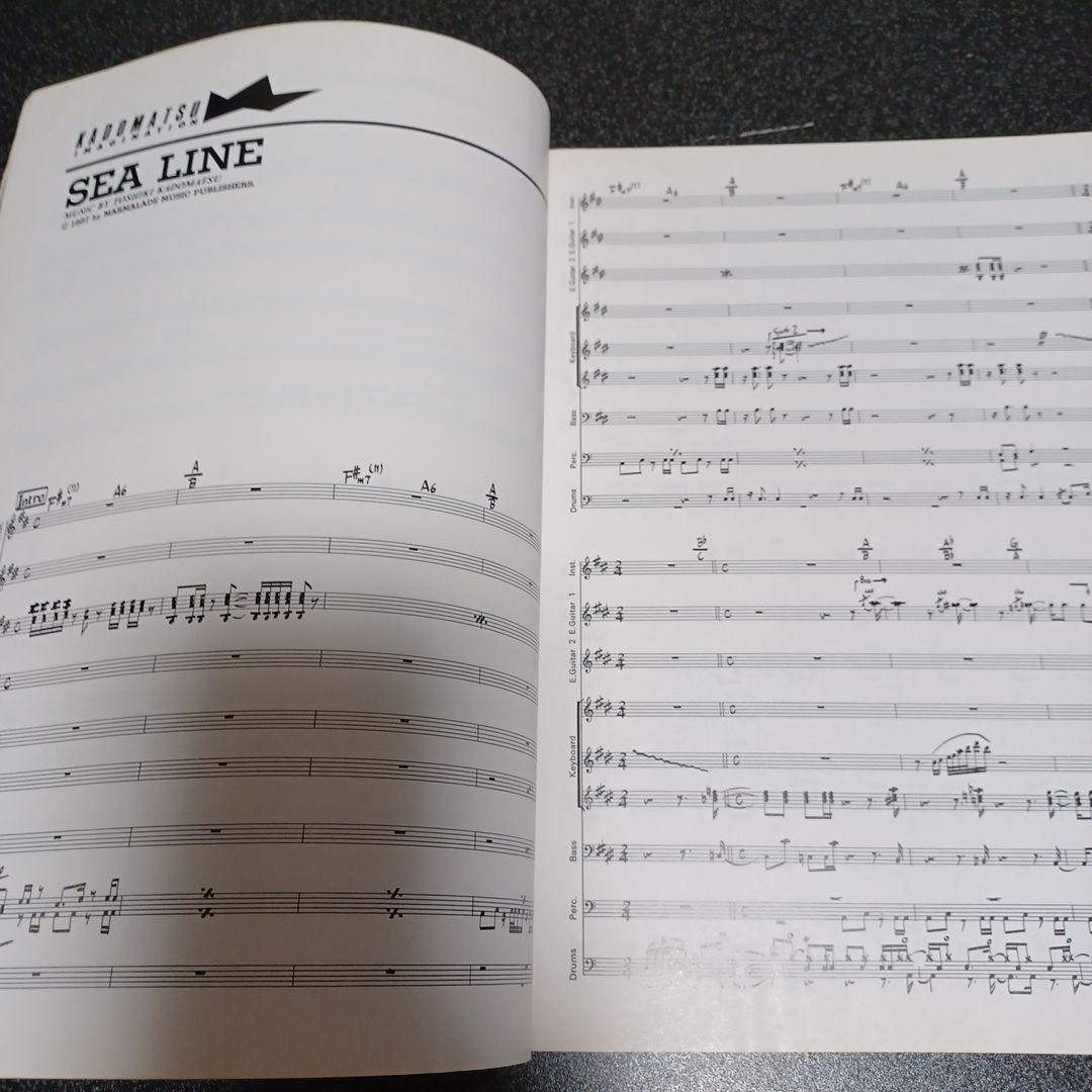 角松敏生 SEA IS A LADY バンドスコア 楽譜 - メルカリ