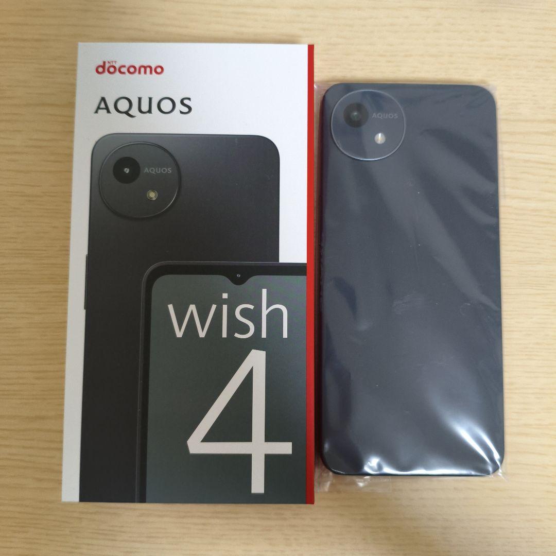AQUOS wish 4 docomo 本体 Amazon.co.jp: SIM-free AQUOS wish4 SH-52E Black docomo model SIM