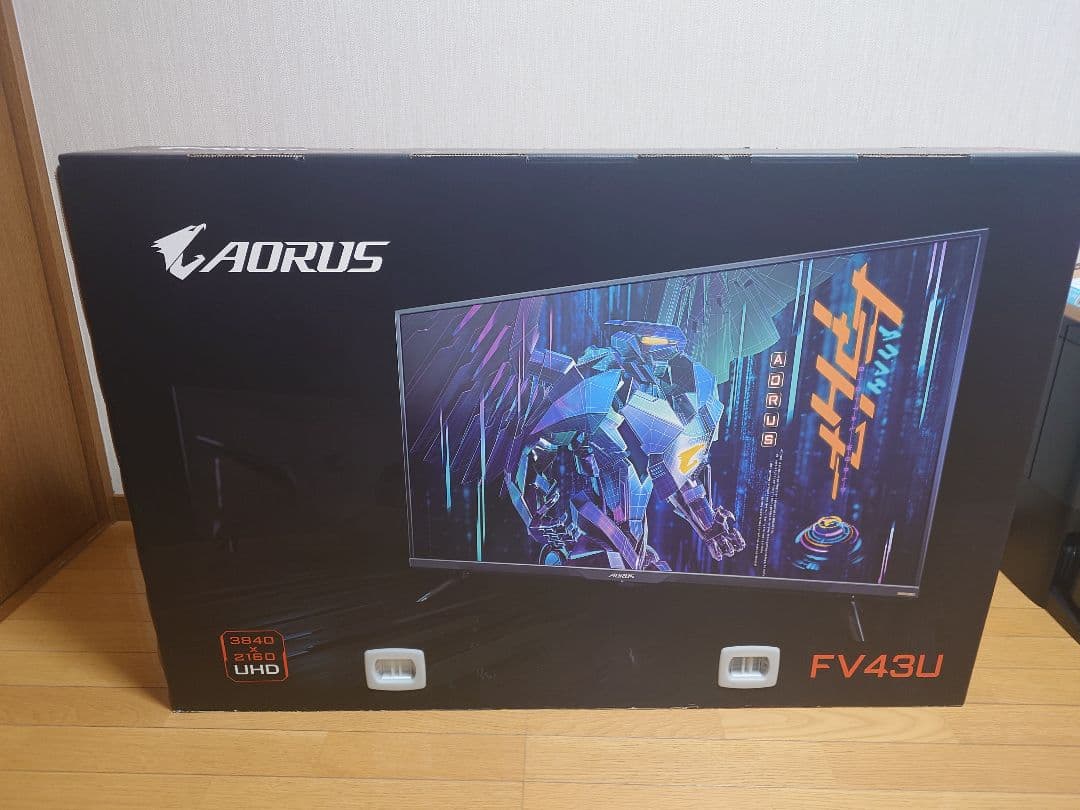 AORUS FV43U 4K UHD モニター AORUS FV43U Gaming Monitor - GIGABYTE Japan