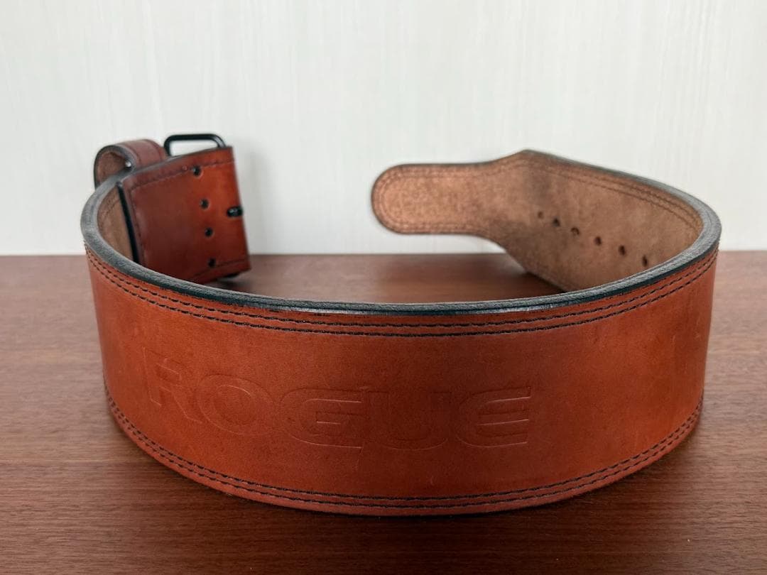 ROGUE(ローグ) Premium OhioLifting Belt Mサイズ Rogue Premium Ohio Lifting Belt - Brown | Rogue Fitness