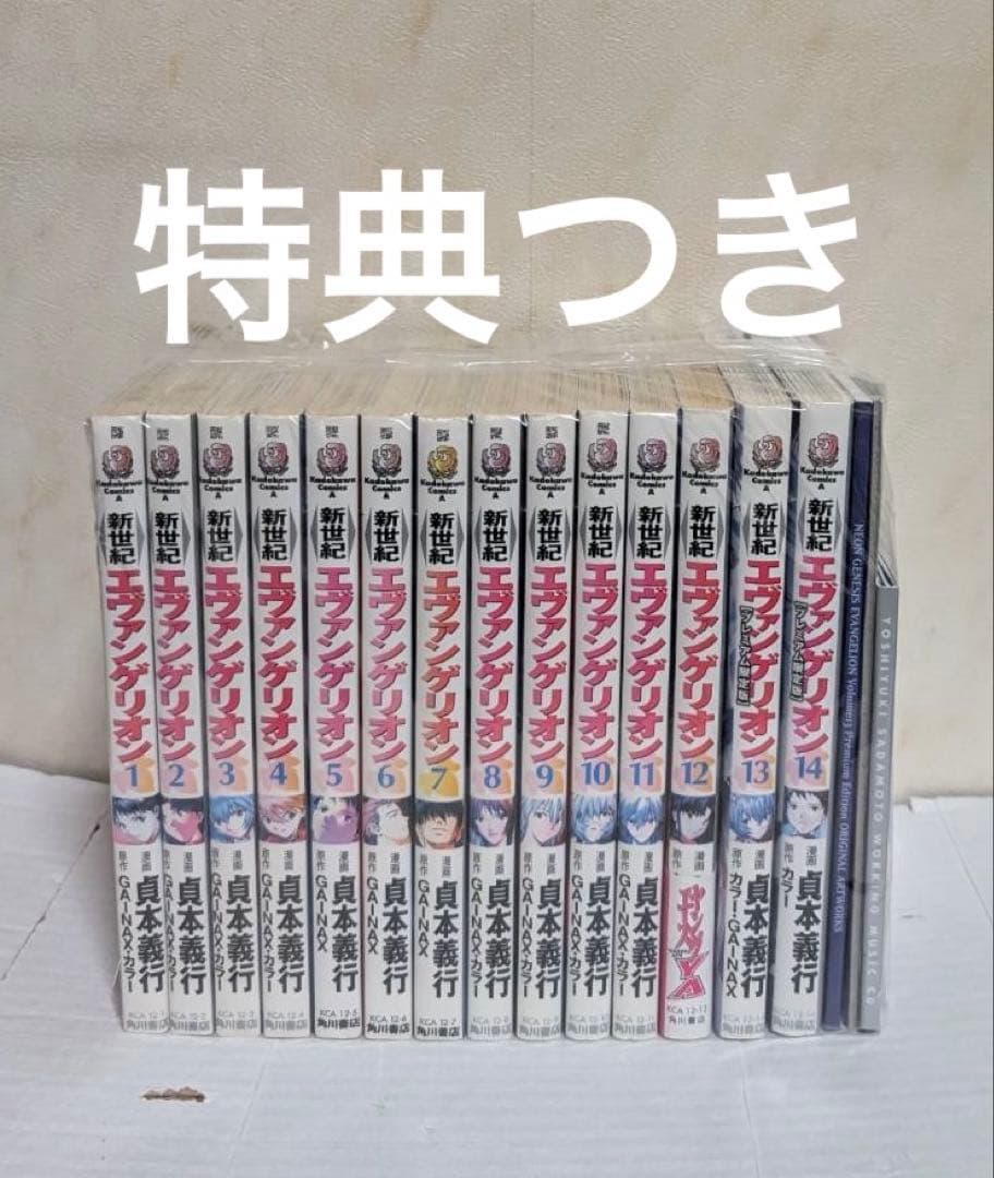 エヴァンゲリオン 全巻 14巻特装版特典つき - メルカリ
