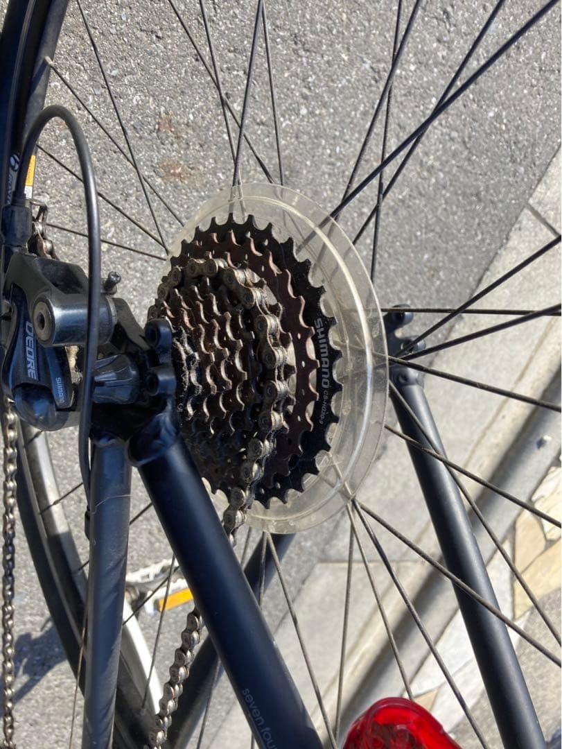 Trek クロスバイク 黒 7.4FX サイズ:20(175-180cm)