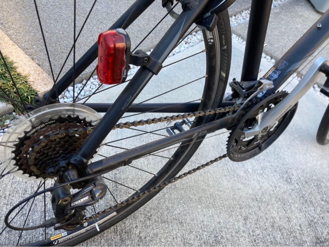 Trek クロスバイク 黒 7.4FX サイズ:20(175-180cm)