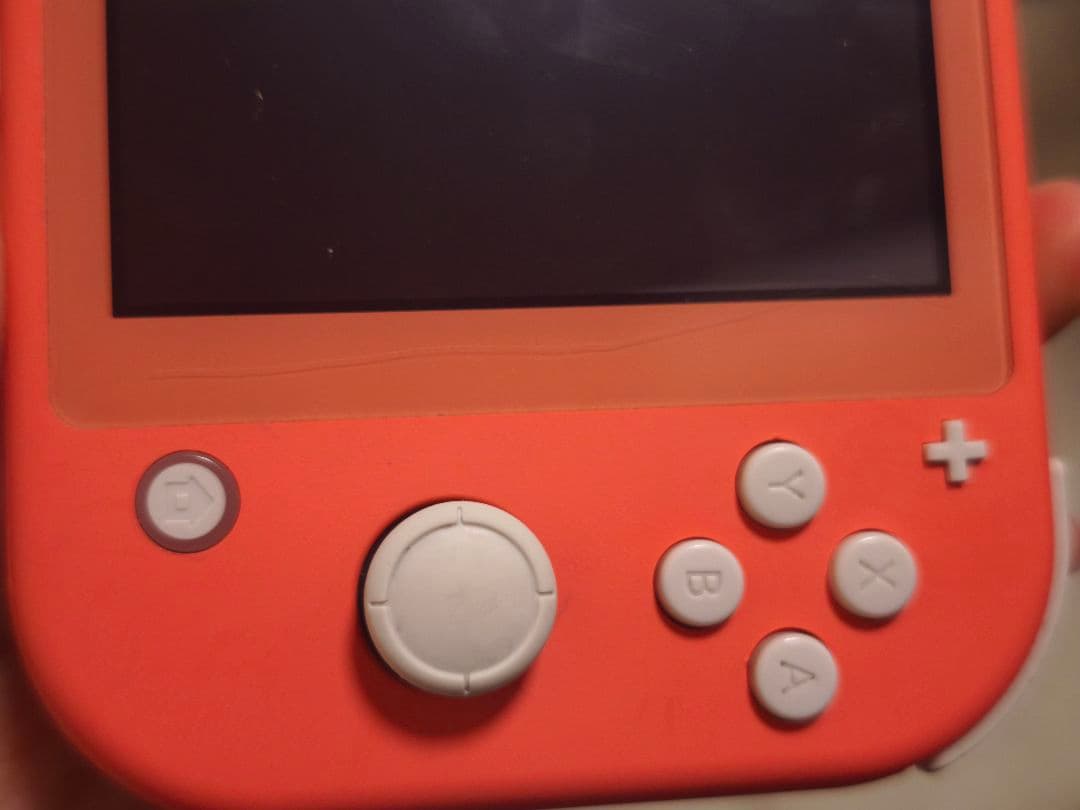 ジャンク Switchライト コーラルピンク 液晶不良 - メルカリ